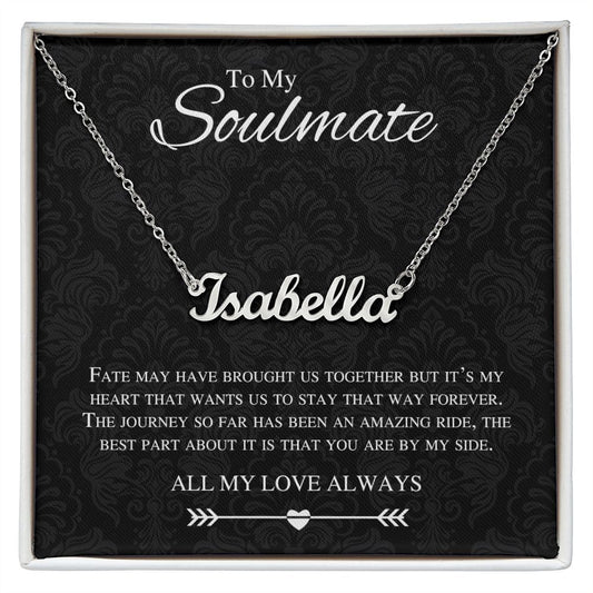 My Soulmate | Fate - Custom Name Necklace